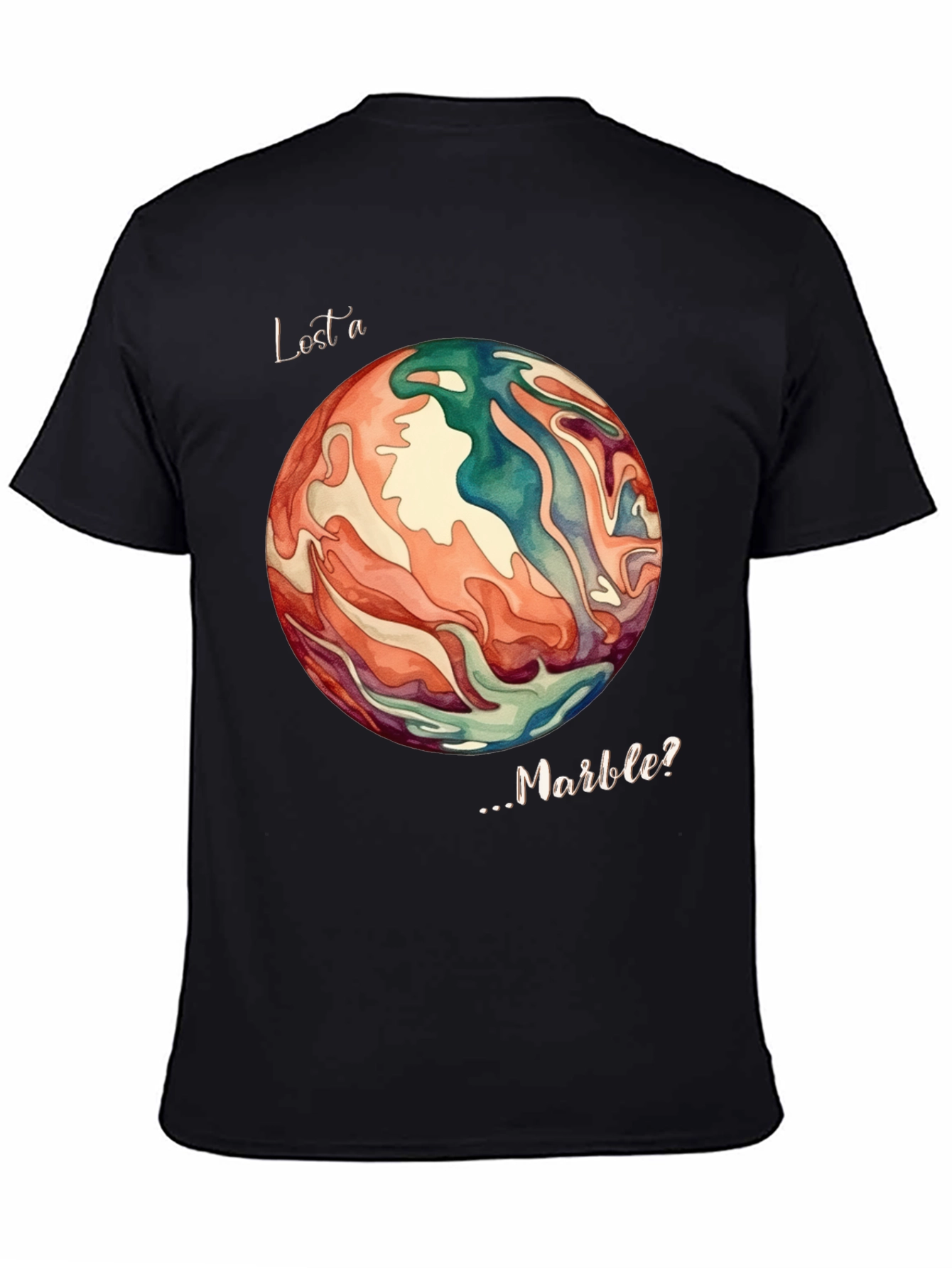 Lost a Marble? Graphic Tee - Quirky Unique Design