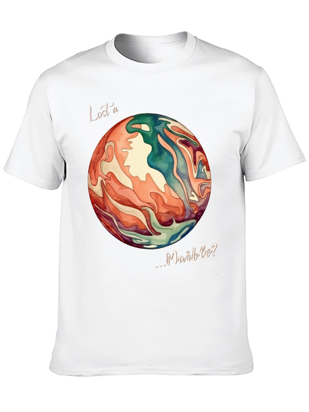 Lost a Marble? Graphic Tee - Quirky Unique Design