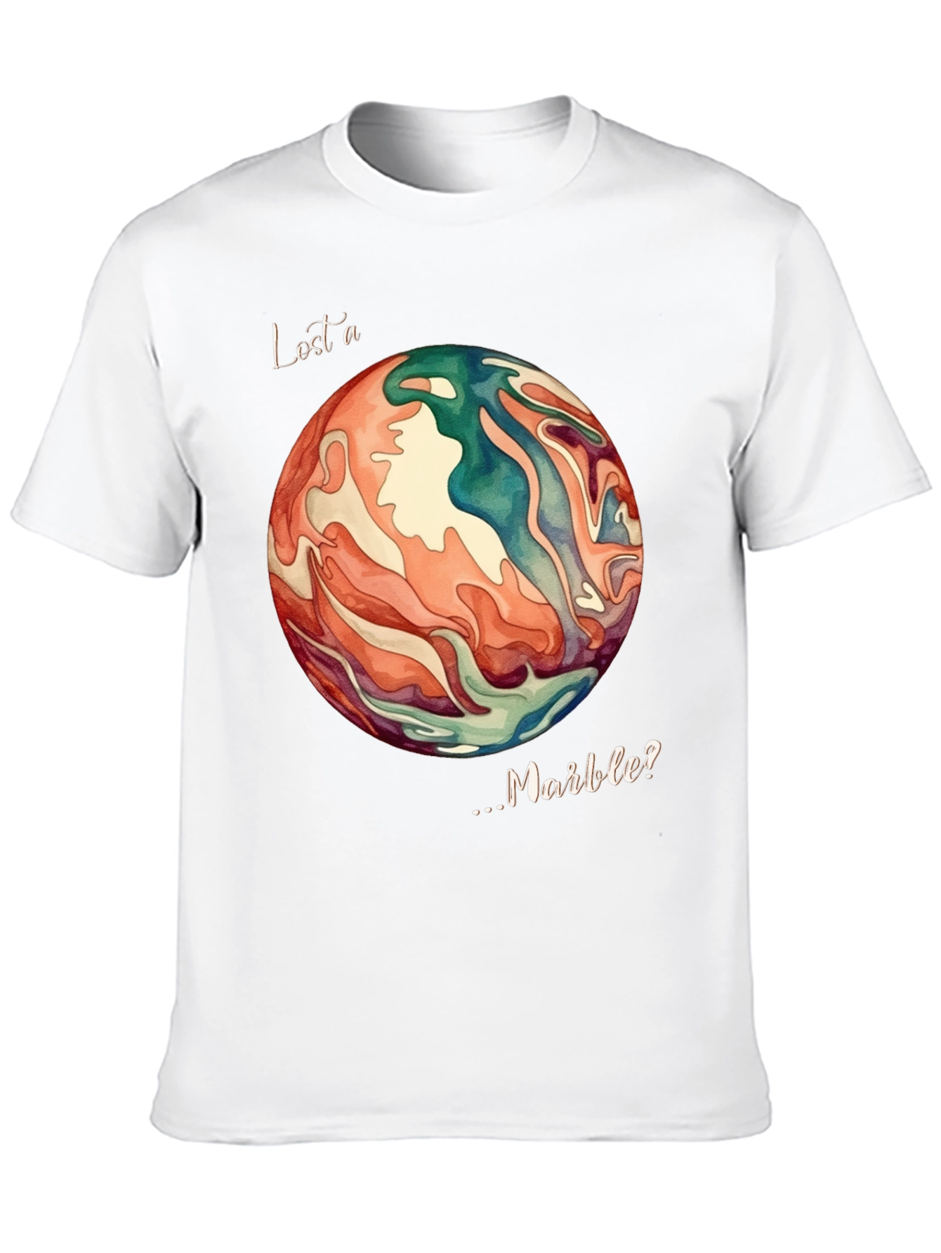 Lost a Marble? Graphic Tee - Quirky Unique Design