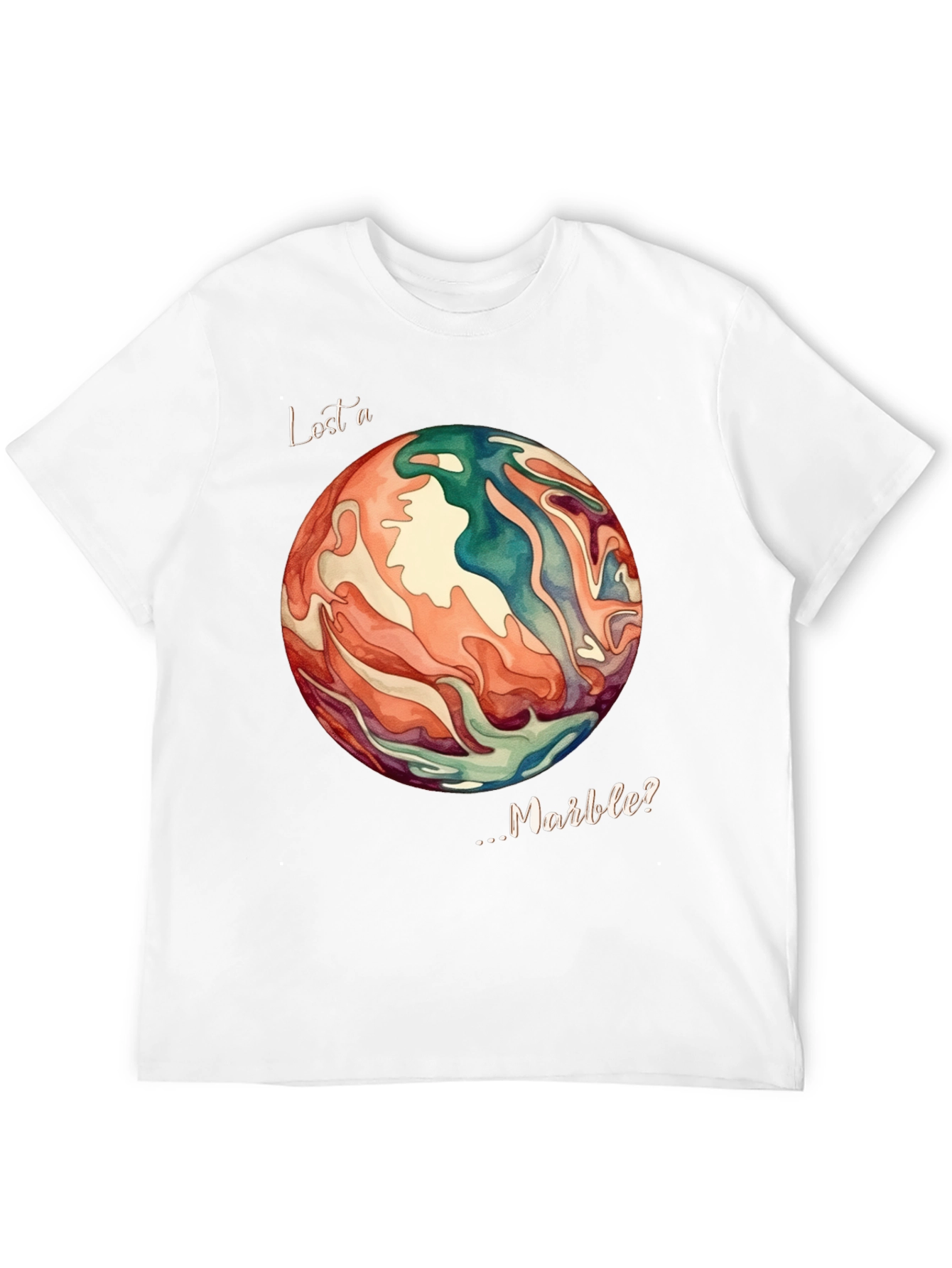 Lost a Marble? Graphic Tee - Quirky Unique Design