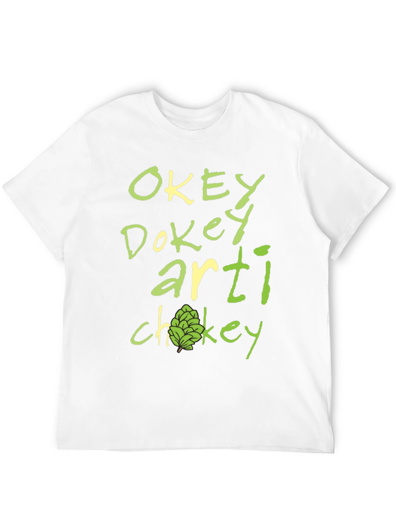 Okey Dokey Artichokey Funny Graphic T-Shirt
