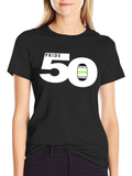 Agender Pride 50 T-Shirt - Celebrate Diversity
