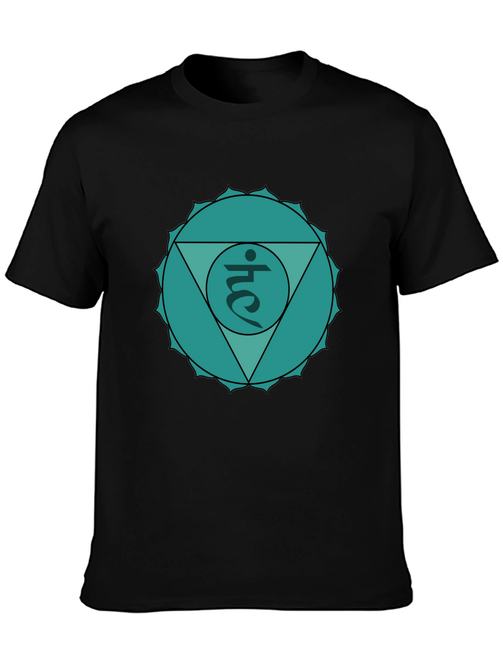 Heart Chakra T-Shirt - Anahata Symbol Design