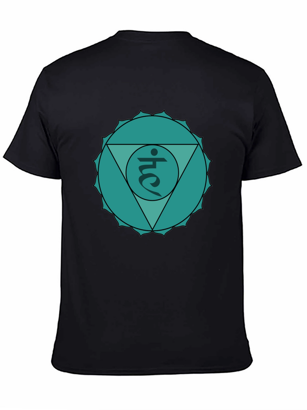 Heart Chakra T-Shirt - Anahata Symbol Design