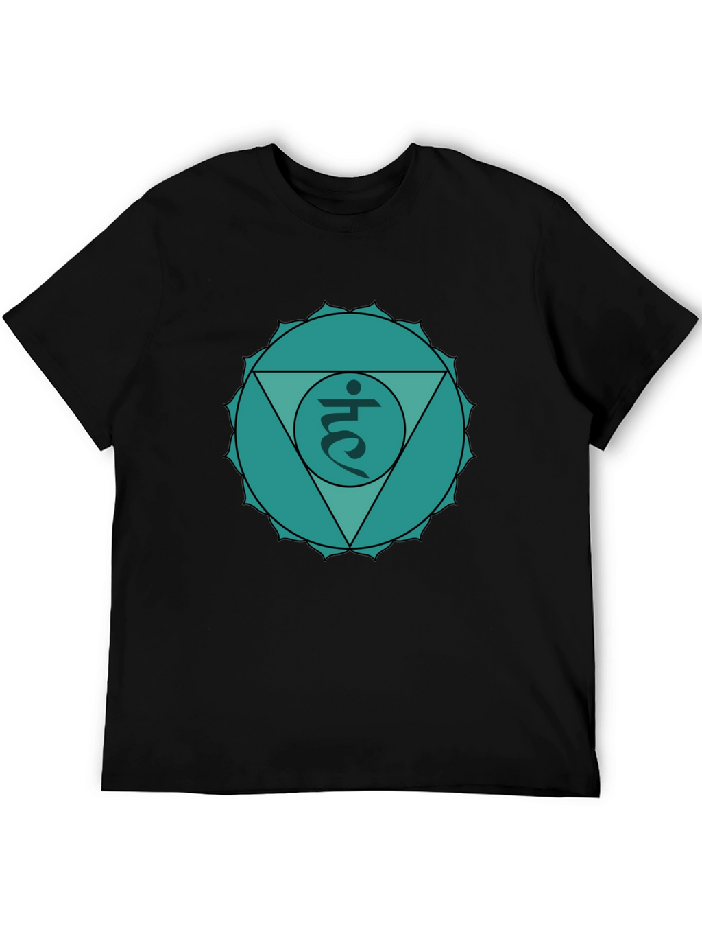 Heart Chakra T-Shirt - Anahata Symbol Design