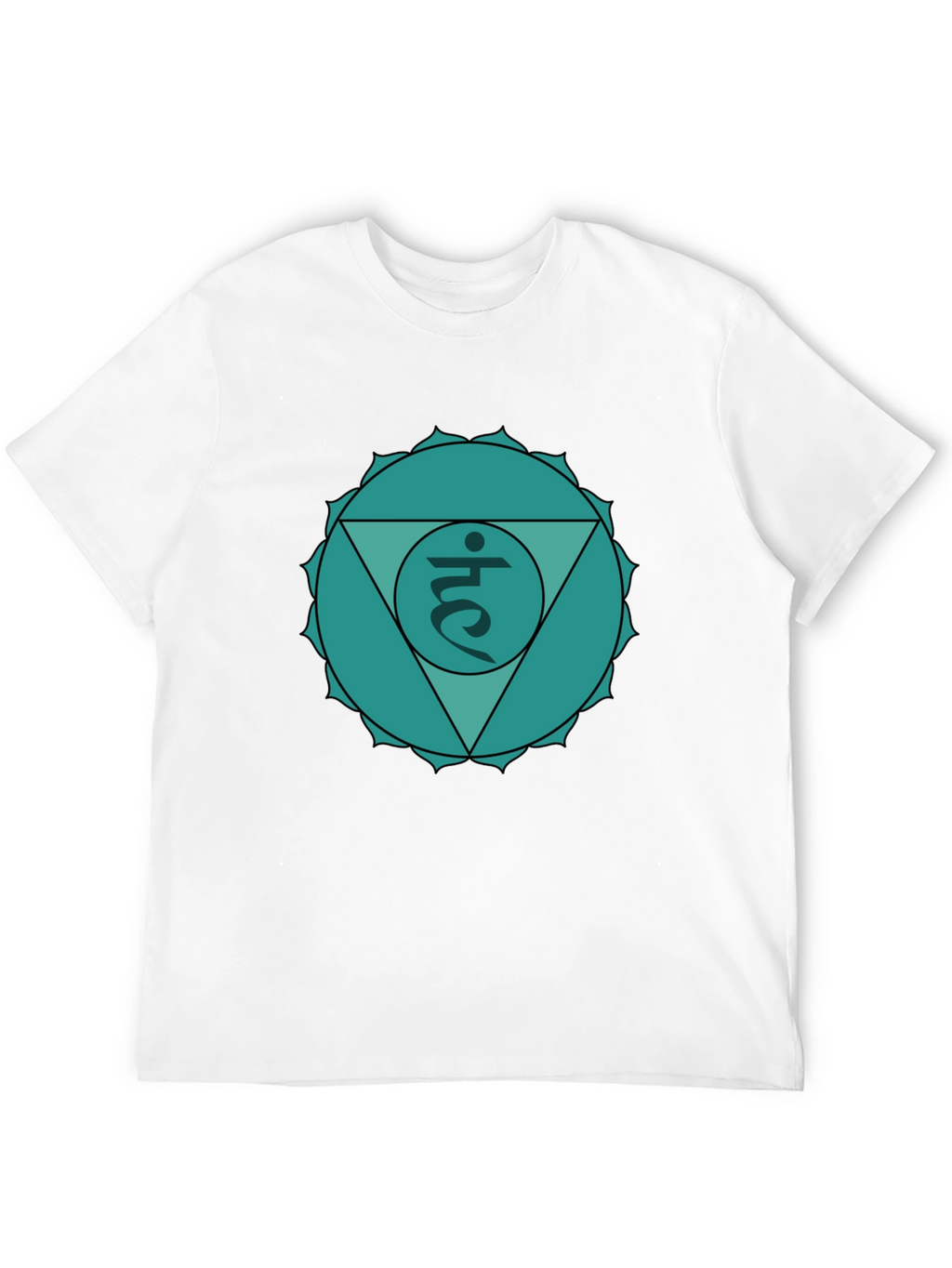 Heart Chakra T-Shirt - Anahata Symbol Design