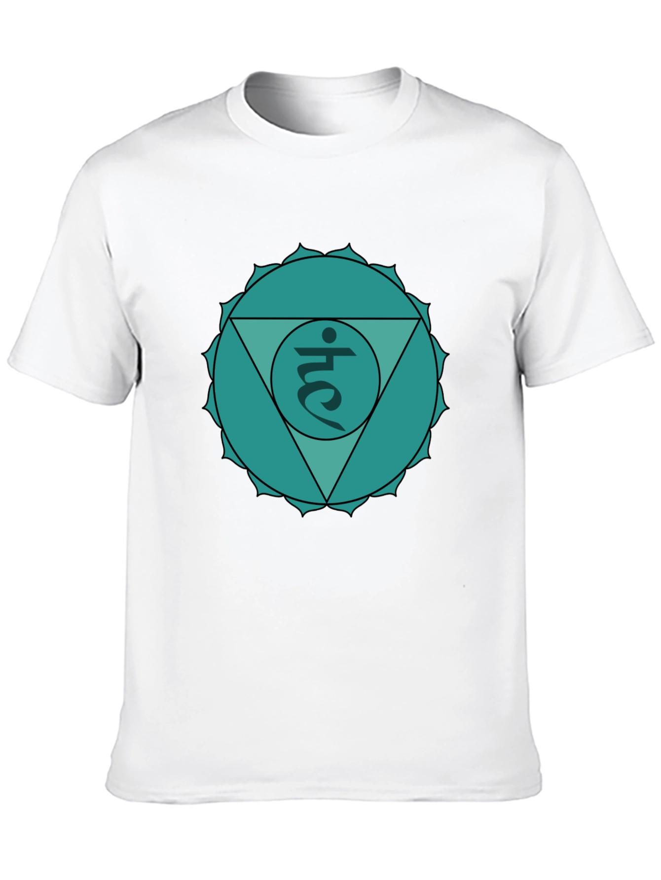 Heart Chakra T-Shirt - Anahata Symbol Design