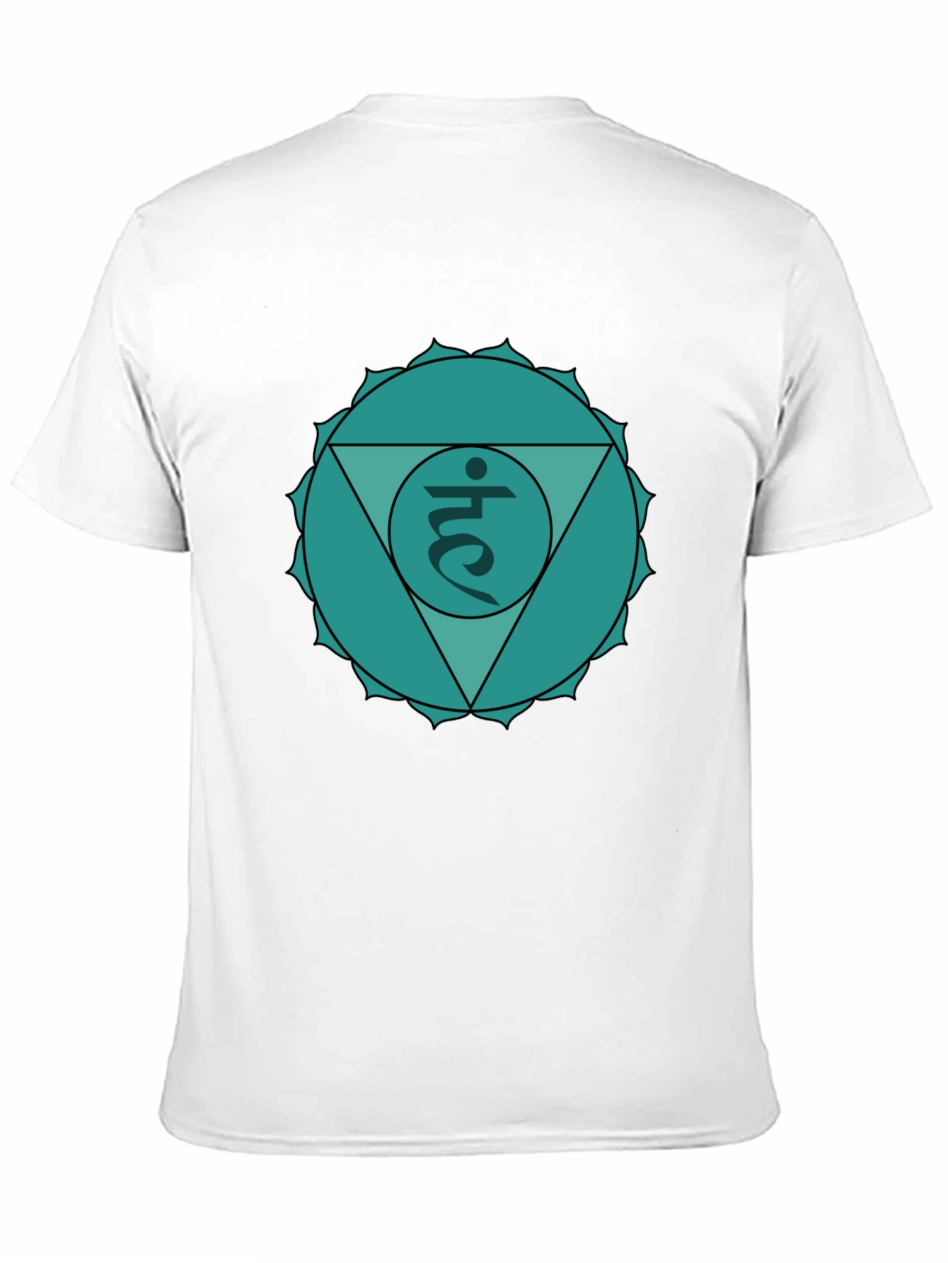 Heart Chakra T-Shirt - Anahata Symbol Design