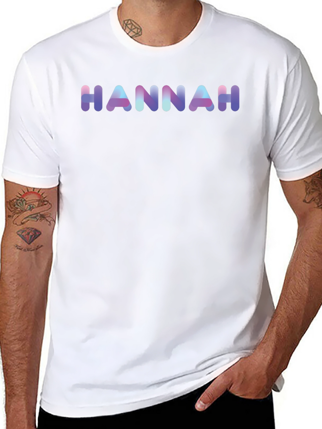 Hannah Personalized T-Shirt - Stylish Name Tee