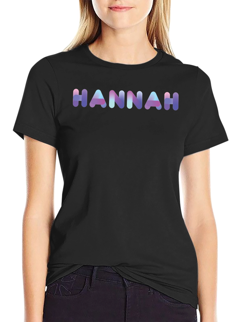 Hannah Personalized T-Shirt - Stylish Name Tee
