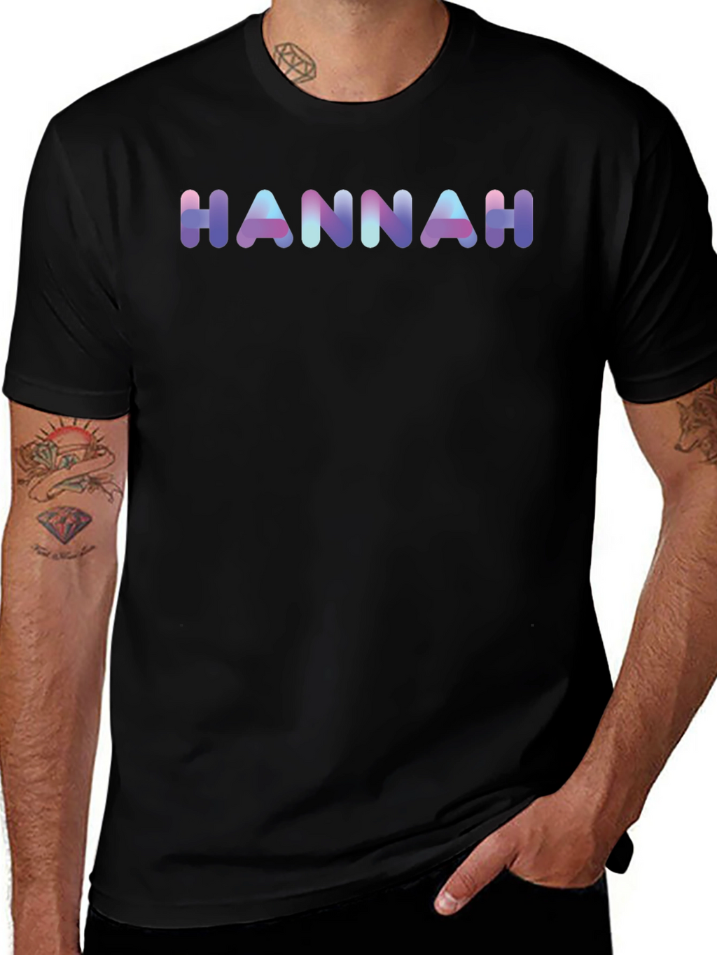 Hannah Personalized T-Shirt - Stylish Name Tee
