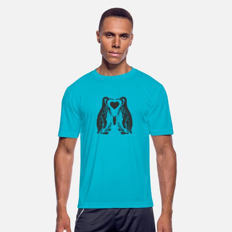 Penguin Love Heart Gift For Penguin Lover