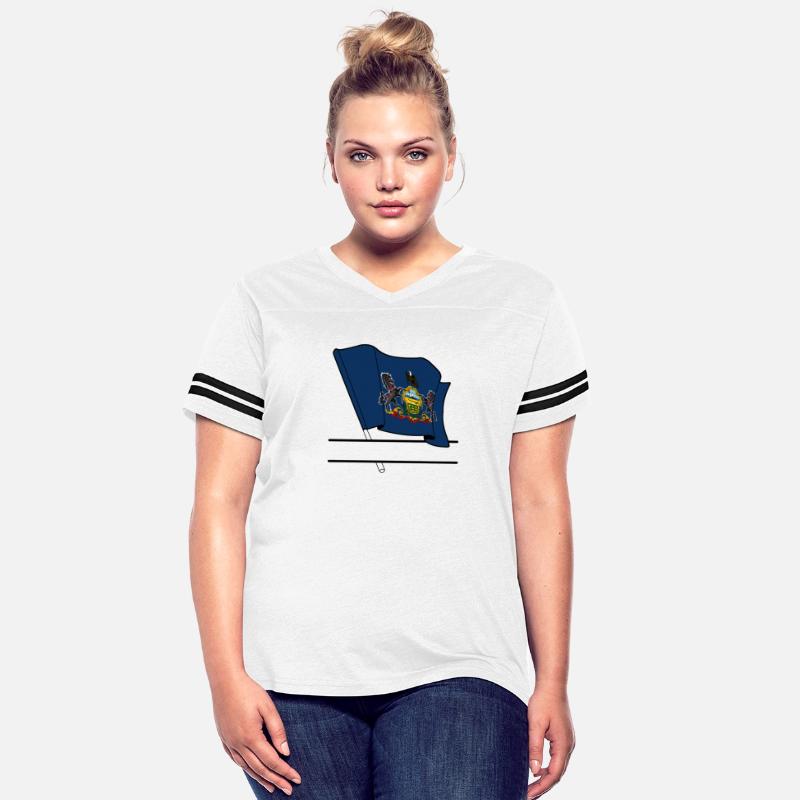 Pennsylvania flag text banner