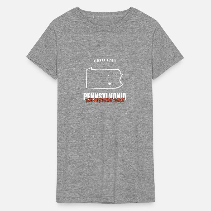 Pennsylvania The Keystone State USA T shirt Americ