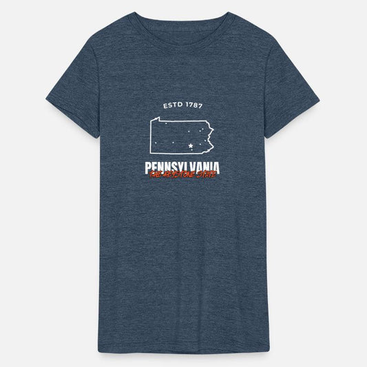 Pennsylvania The Keystone State USA T shirt Americ
