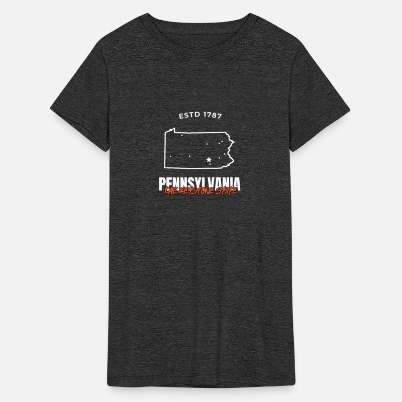 Pennsylvania The Keystone State USA T shirt Americ