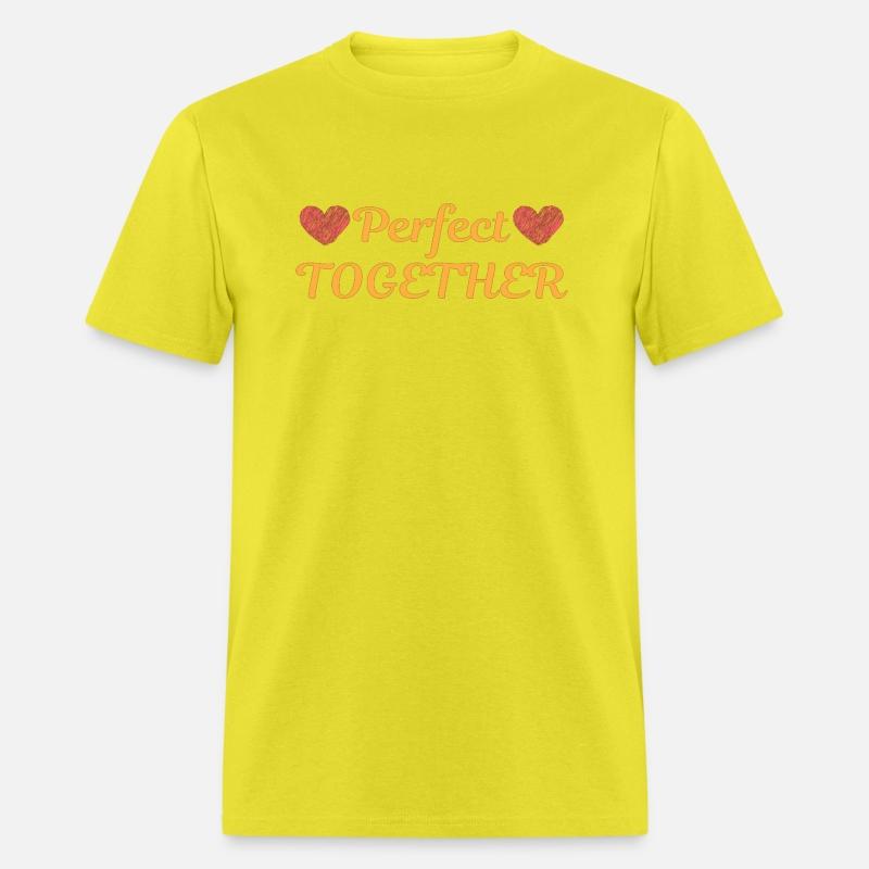 perfect together love couple t-shirt