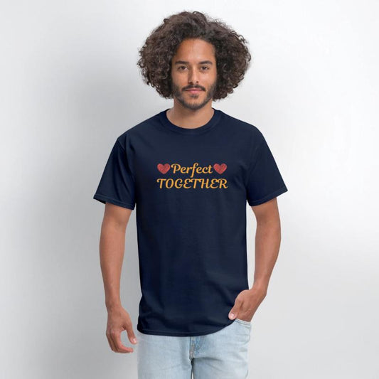 perfect together love couple t-shirt