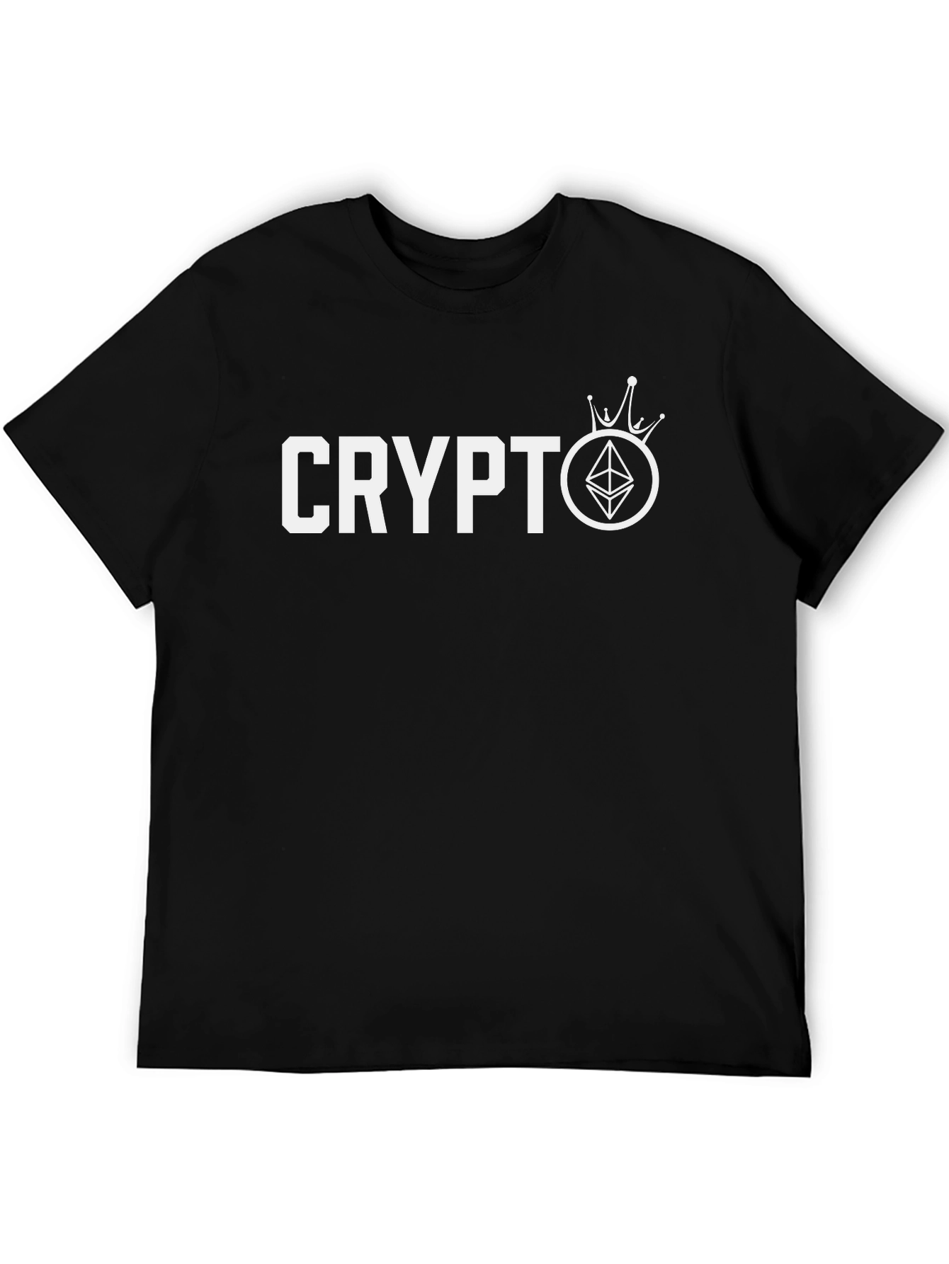 Crypto Crown Ethereum Mens T-Shirt
