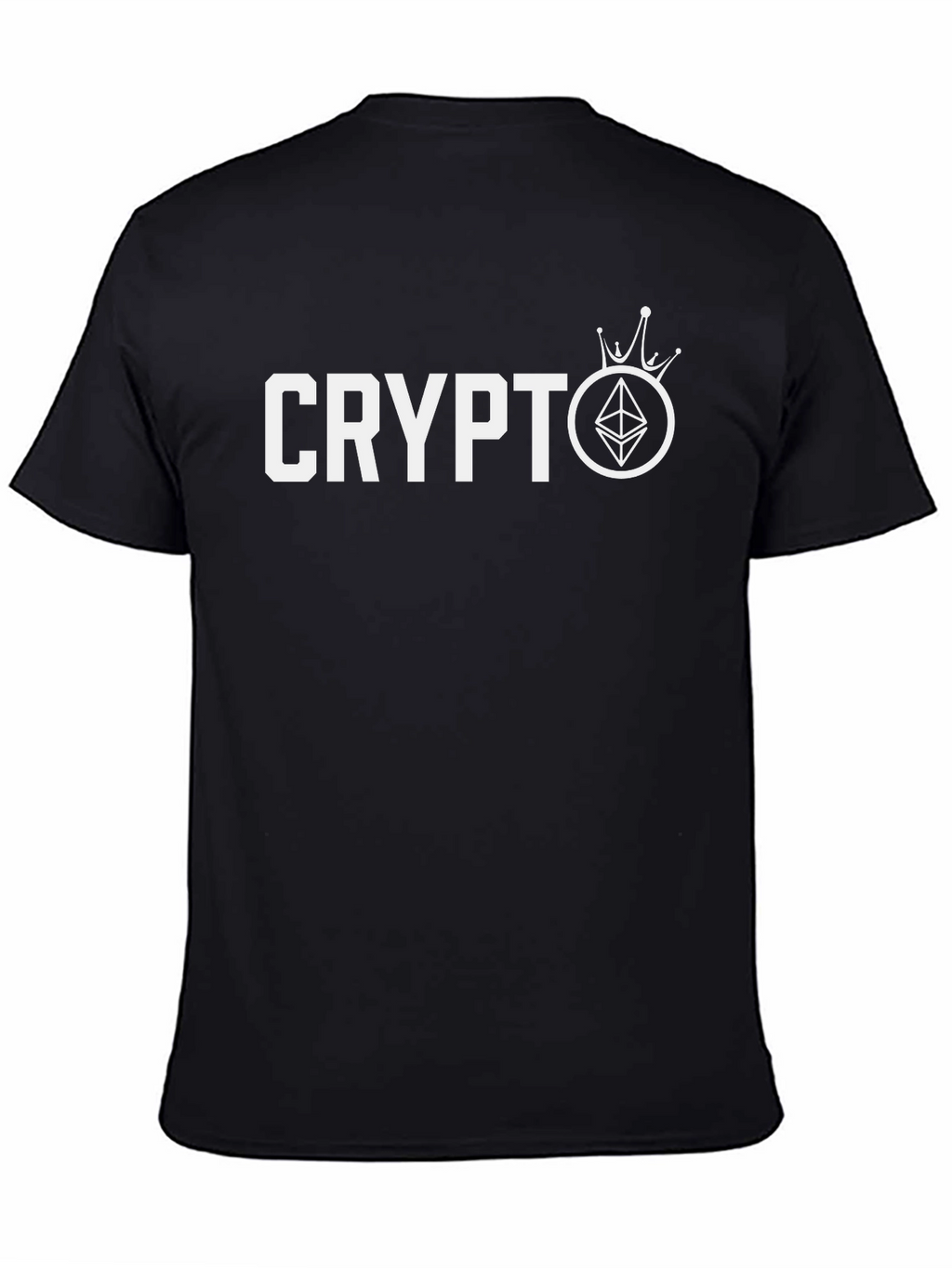 Crypto Crown Ethereum Mens T-Shirt