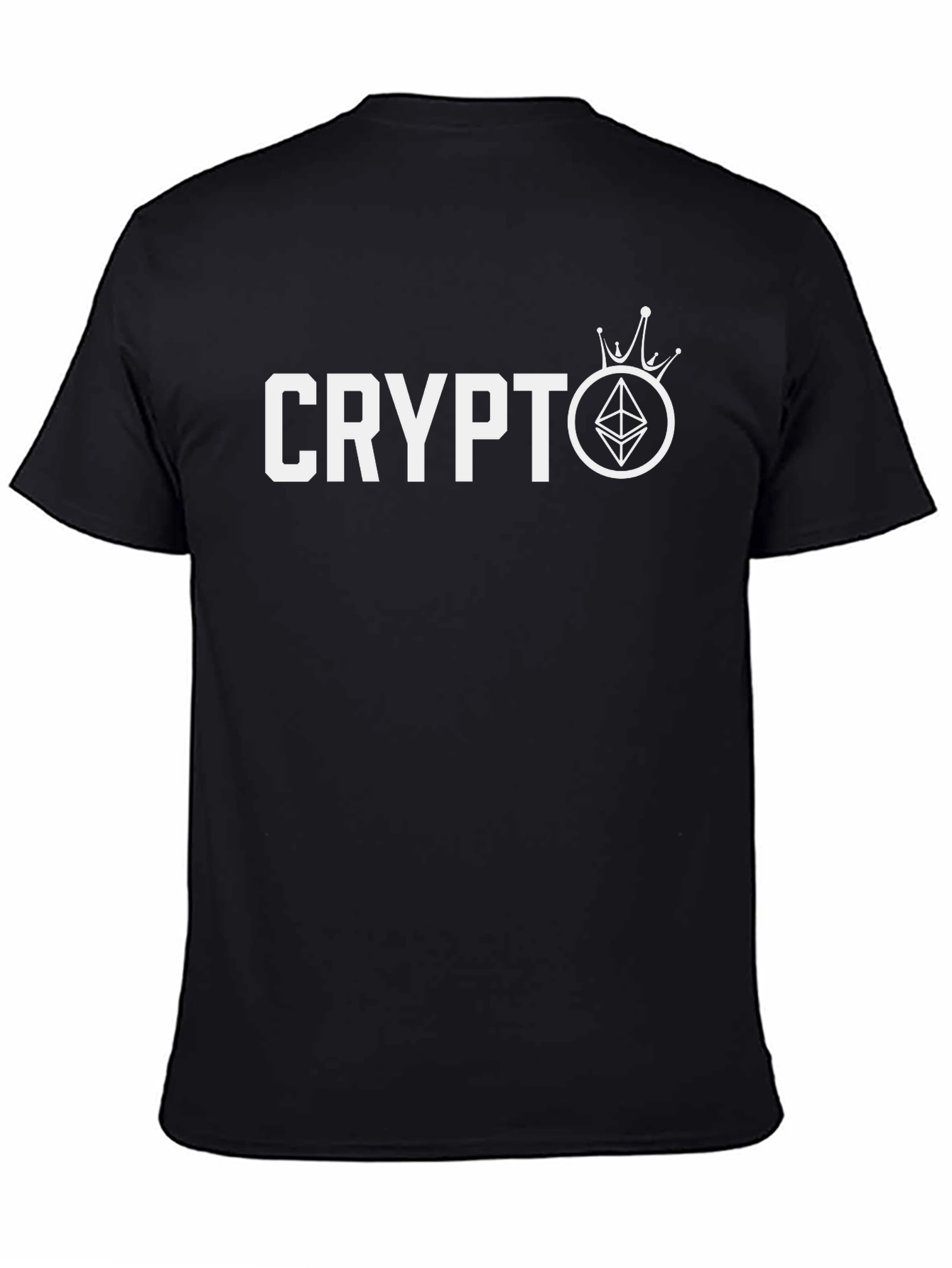 Crypto Crown Ethereum Mens T-Shirt
