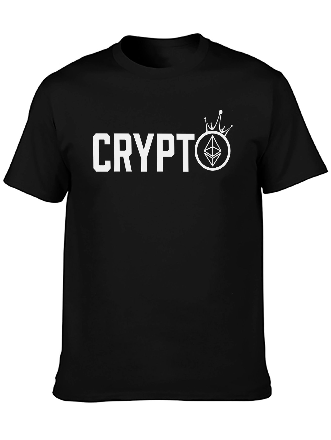 Crypto Crown Ethereum Mens T-Shirt