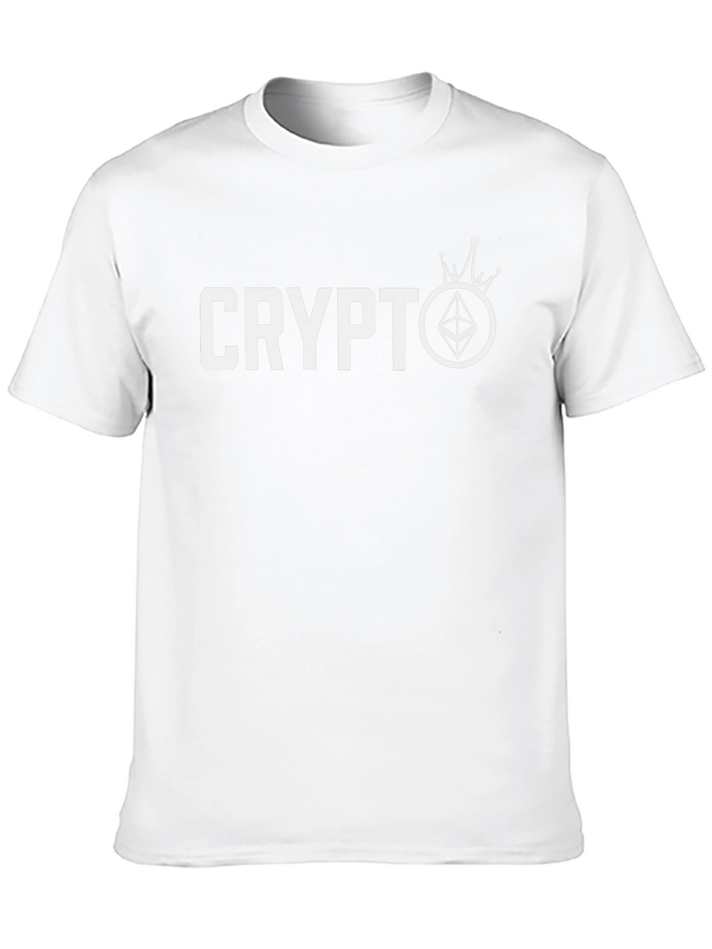 Crypto Crown Ethereum Mens T-Shirt