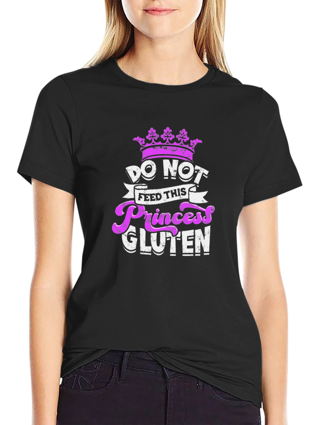 Do Not Feed This Princess Gluten T-Shirt