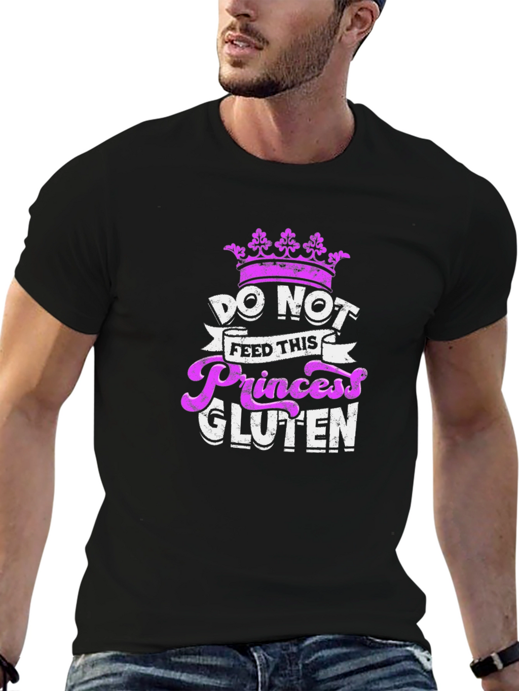 Do Not Feed This Princess Gluten T-Shirt