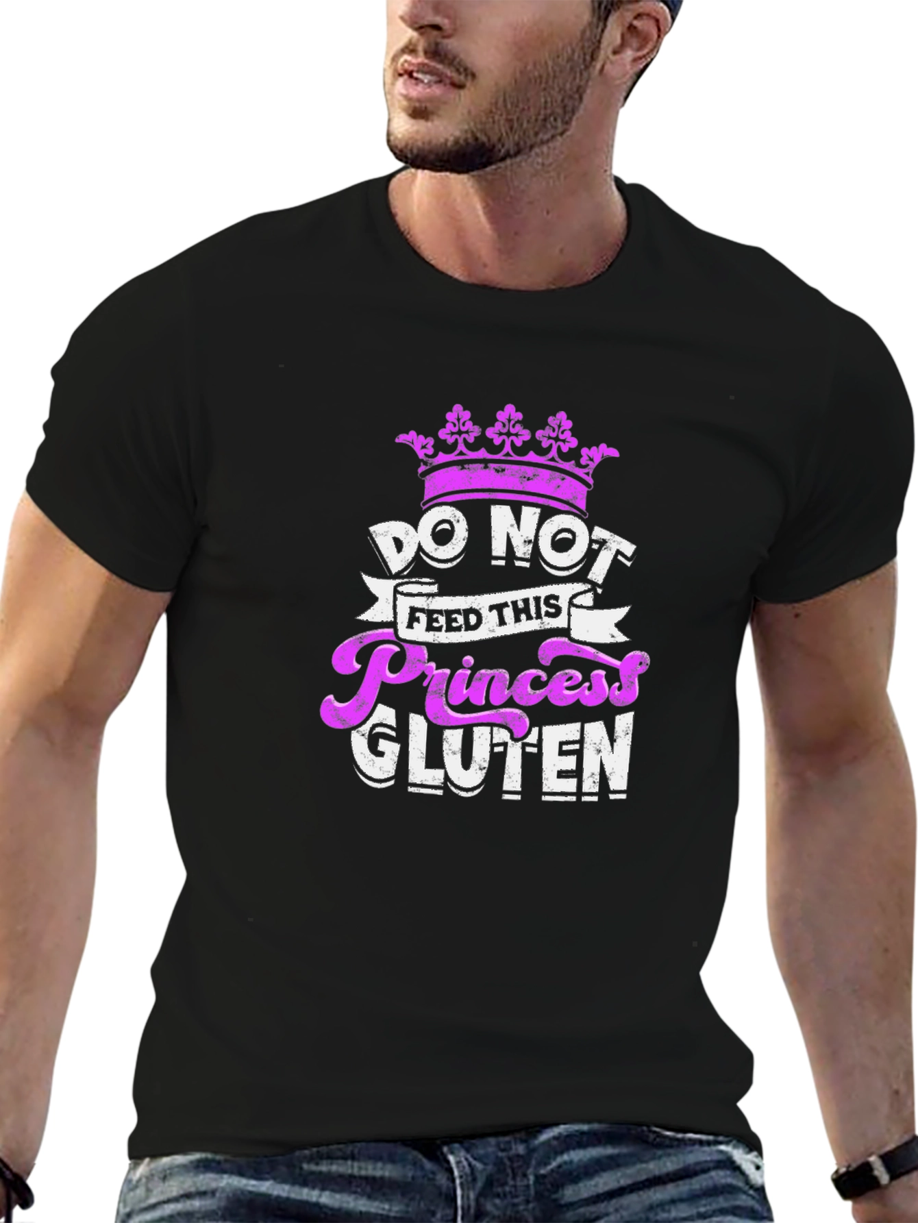Do Not Feed This Princess Gluten T-Shirt