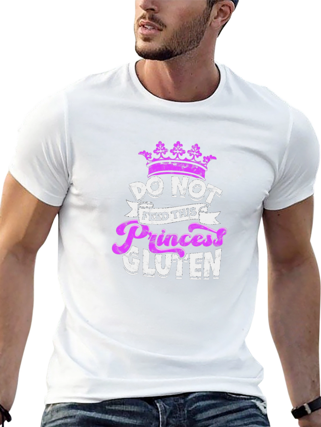 Do Not Feed This Princess Gluten T-Shirt
