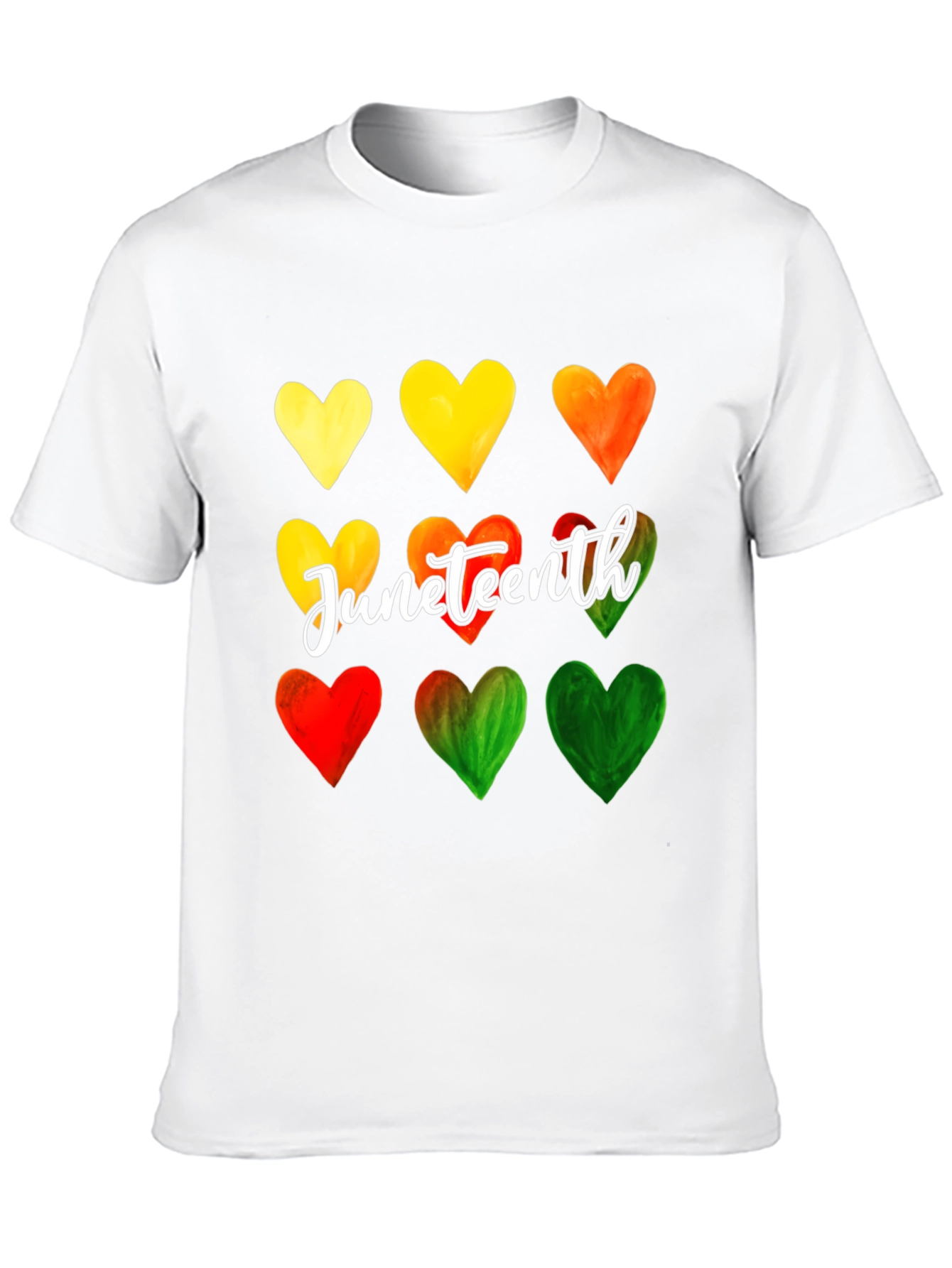 Juneteenth Heart Tee - Celebrate Freedom