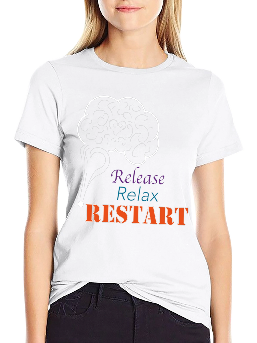 Release Relax Restart Graphic Tee