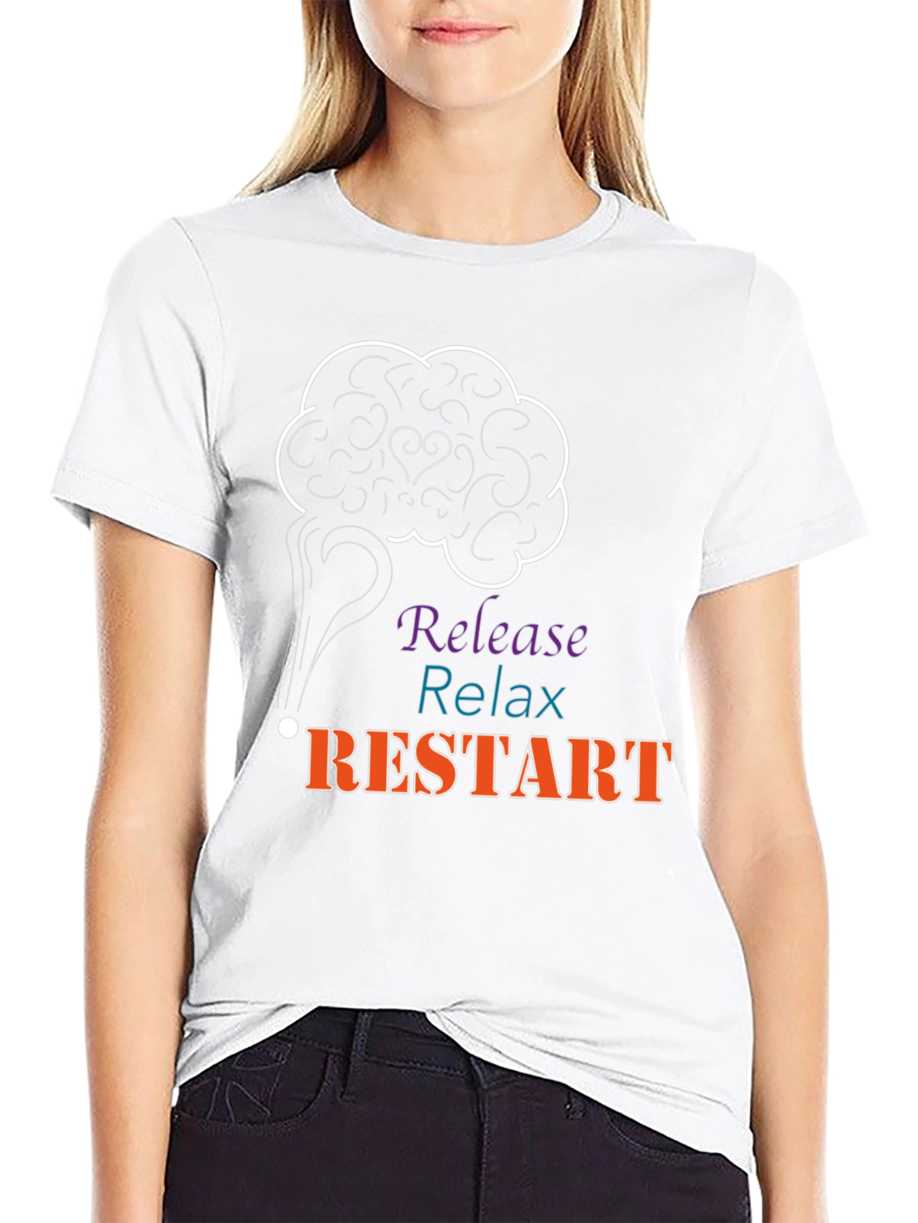 Release Relax Restart Graphic Tee