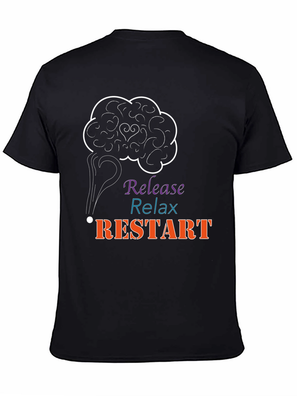 Release Relax Restart Graphic Tee