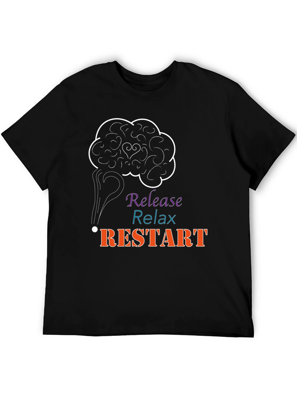 Release Relax Restart Graphic Tee