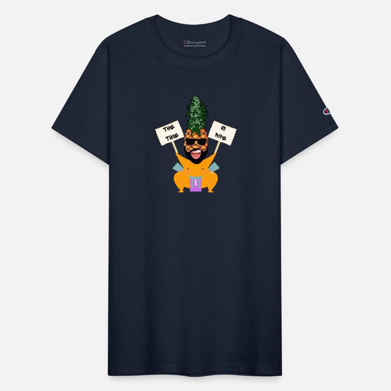 Pineapple Pot Head: The Time is Ripe Tee