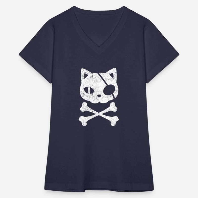 Pirate Cat Kitten Halloween Skull Cross Bones
