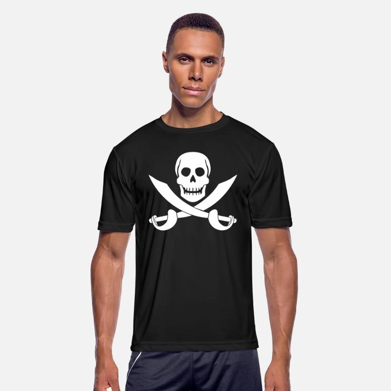 Pirate Two Sabre 2 Swords Skeleton Skull Symbol
