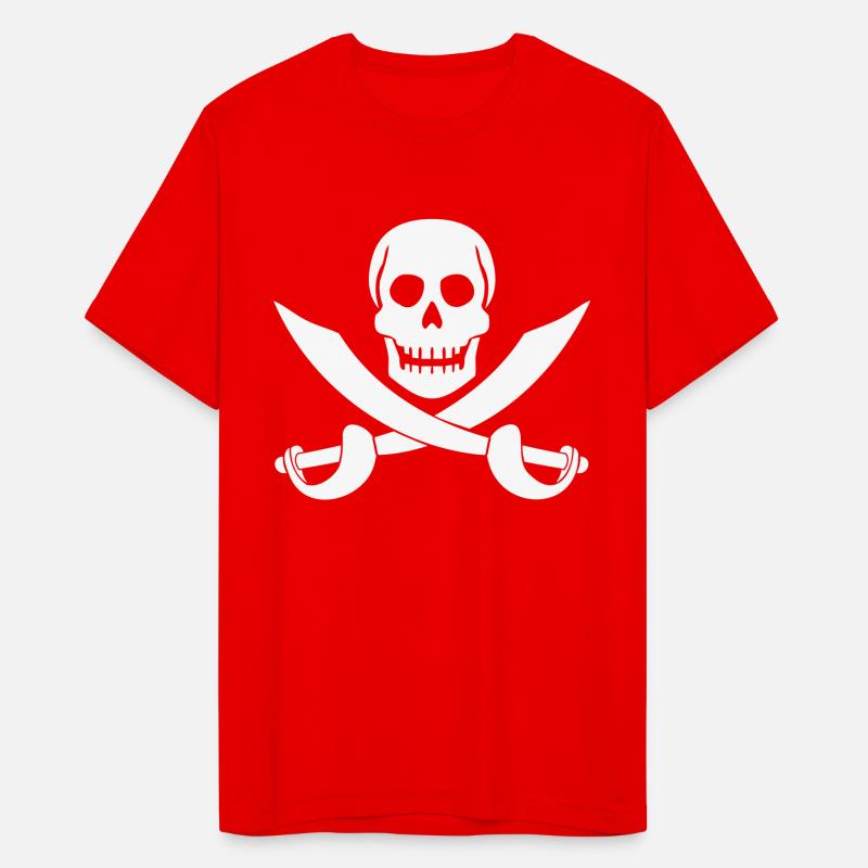 Pirate Two Sabre 2 Swords Skeleton Skull Symbol