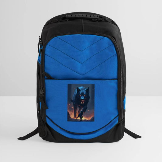 pitch black dire wolf