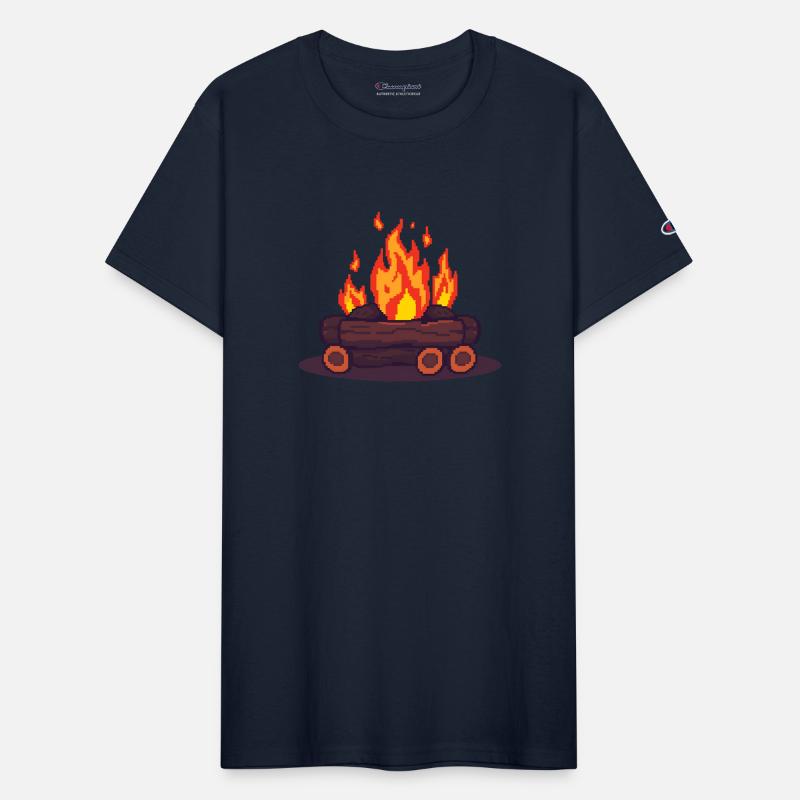 Pixel Campfire – Retro Outdoor Glow