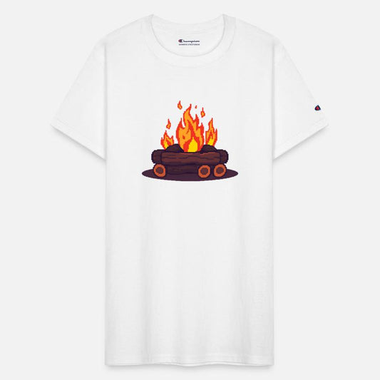 Pixel Campfire – Retro Outdoor Glow