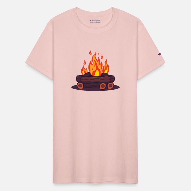 Pixel Campfire – Retro Outdoor Glow