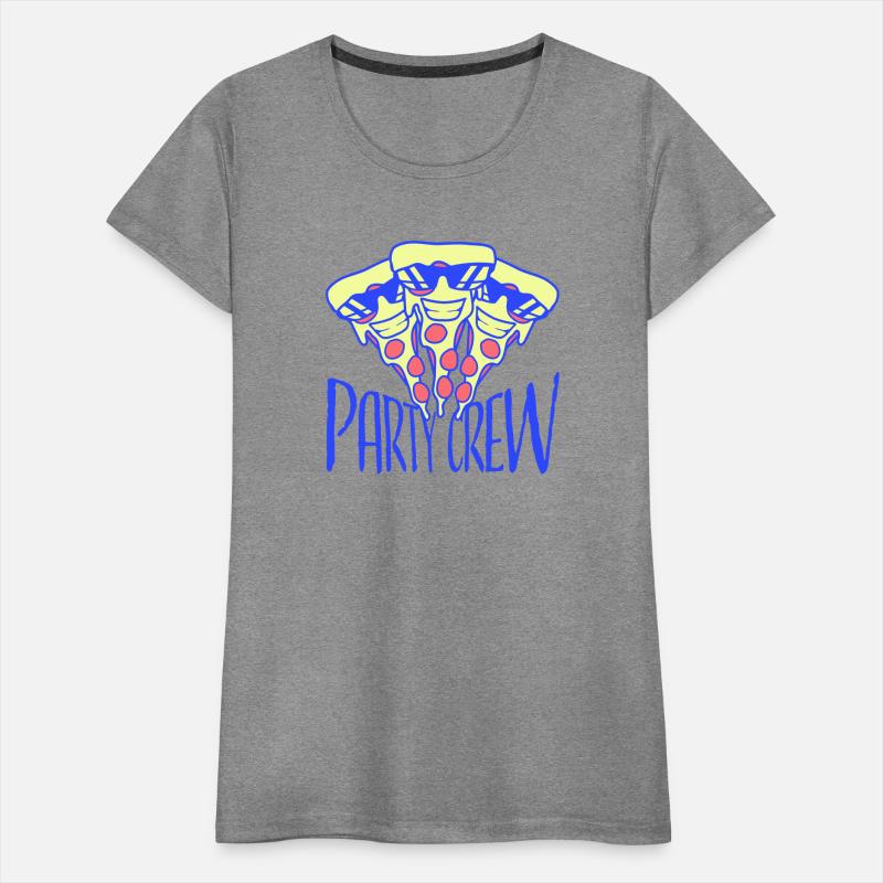 Pizza Salami Fast Food Party Crew Sunglasses Team