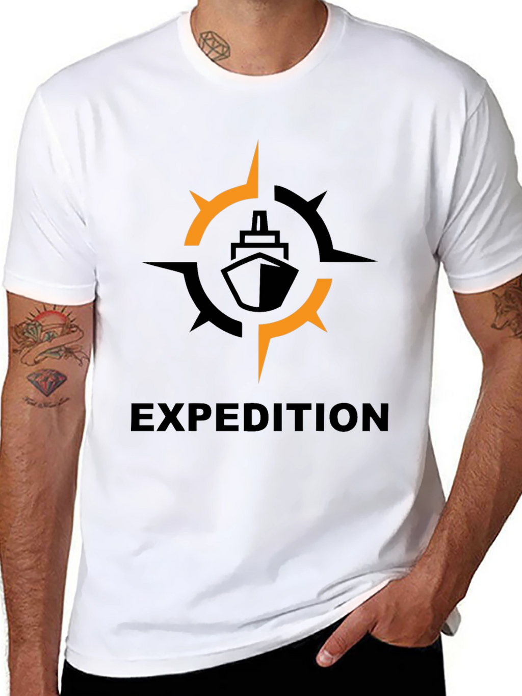 Expedition Compass Graphic T-Shirt