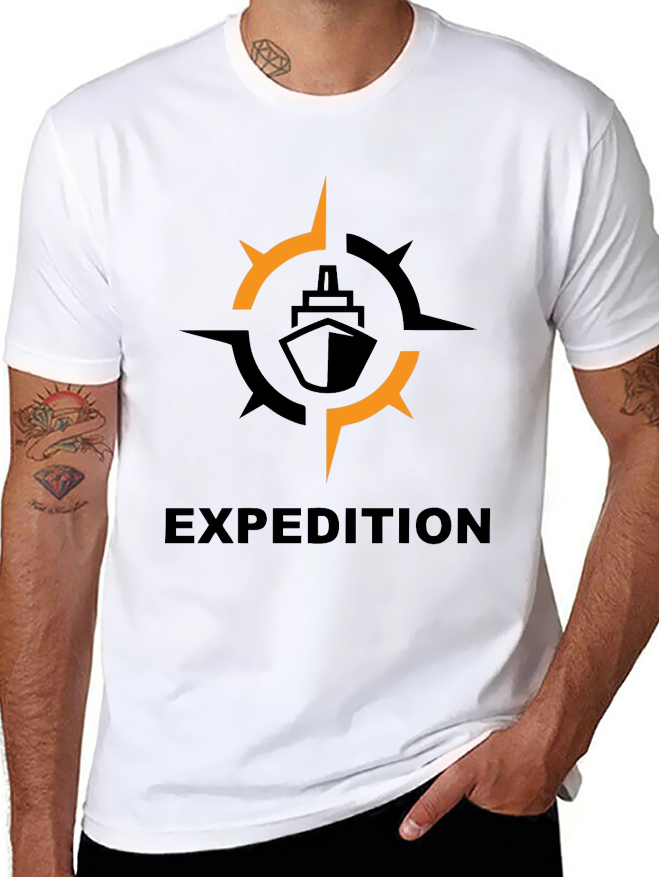 Expedition Compass Graphic T-Shirt