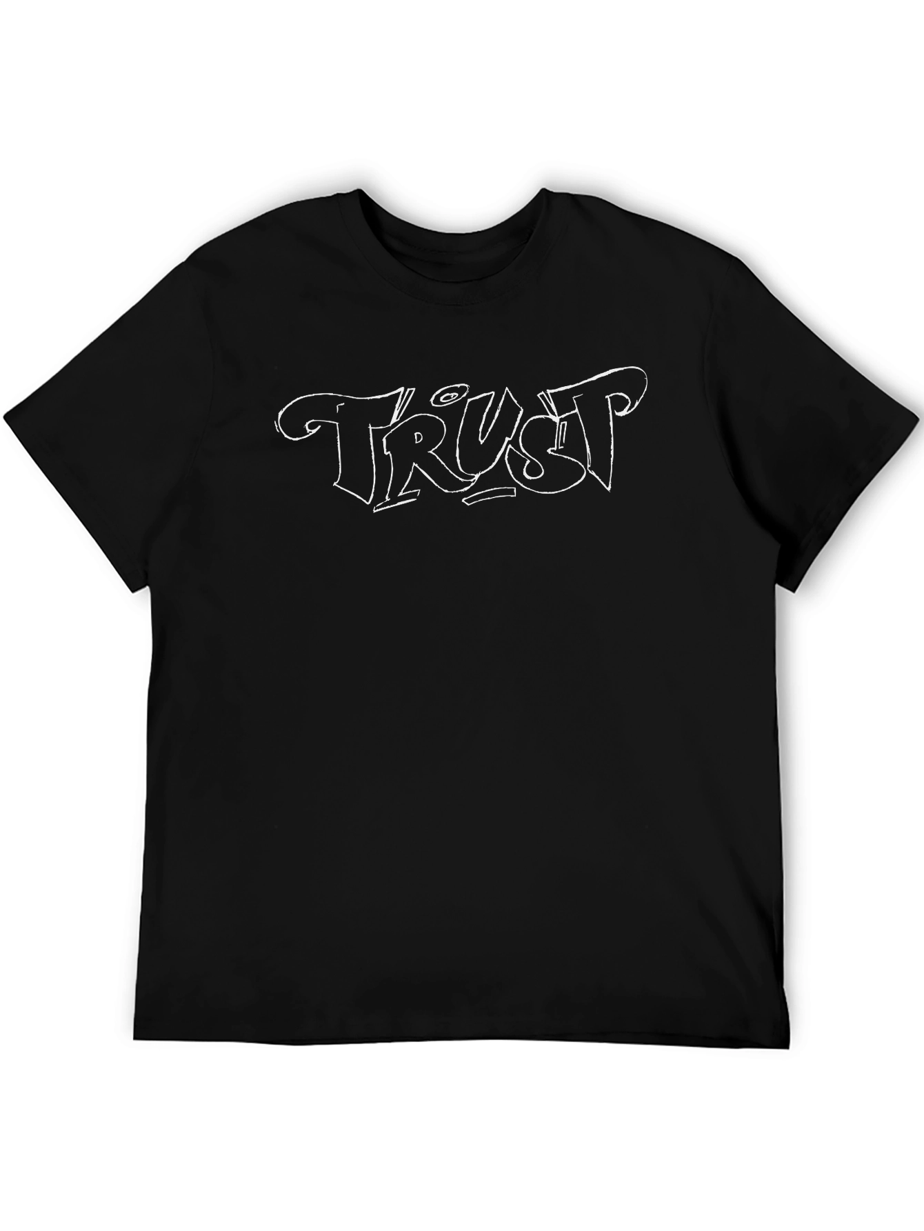 Trust Graphic Black T-Shirt