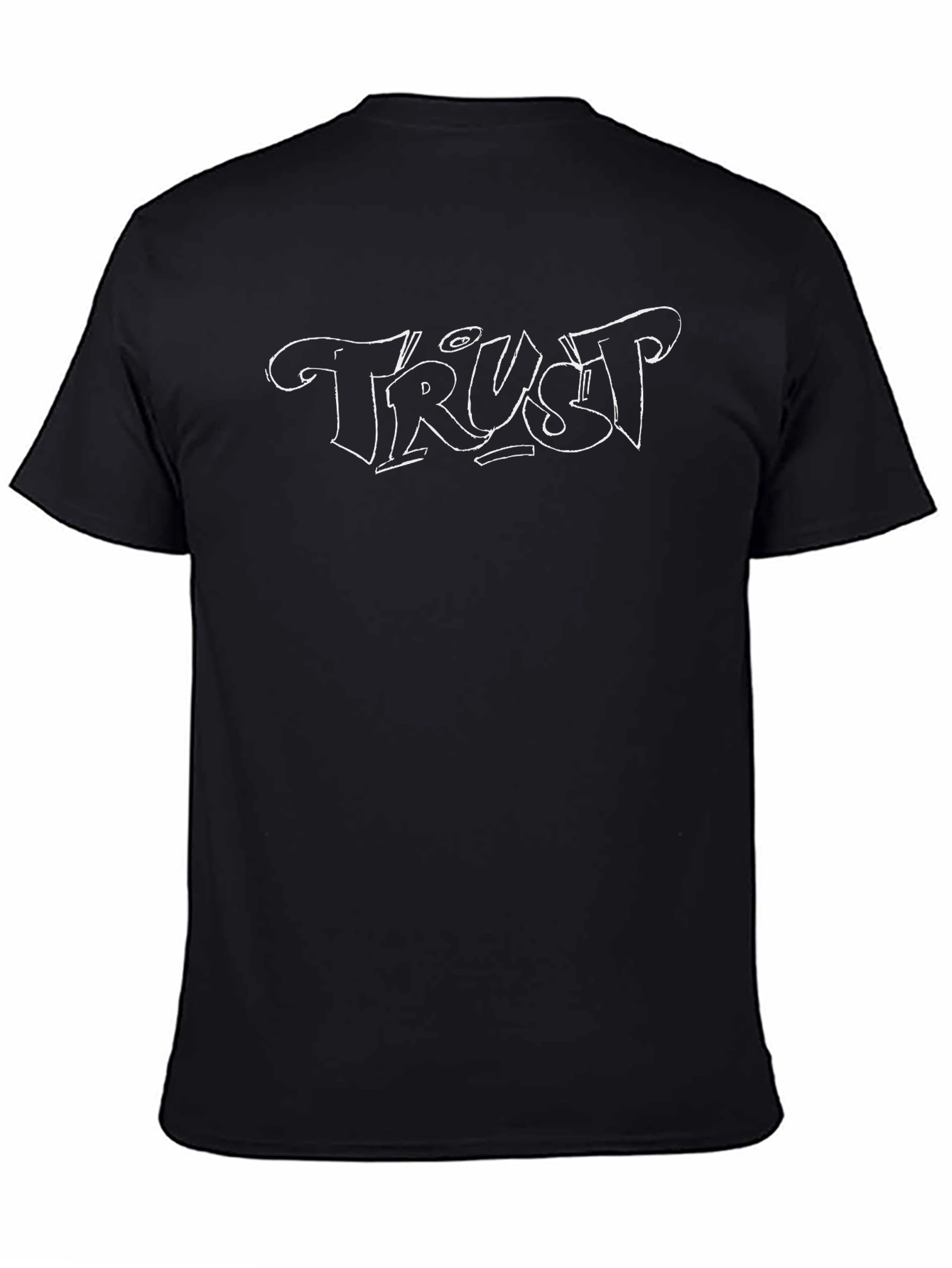Trust Graphic Black T-Shirt