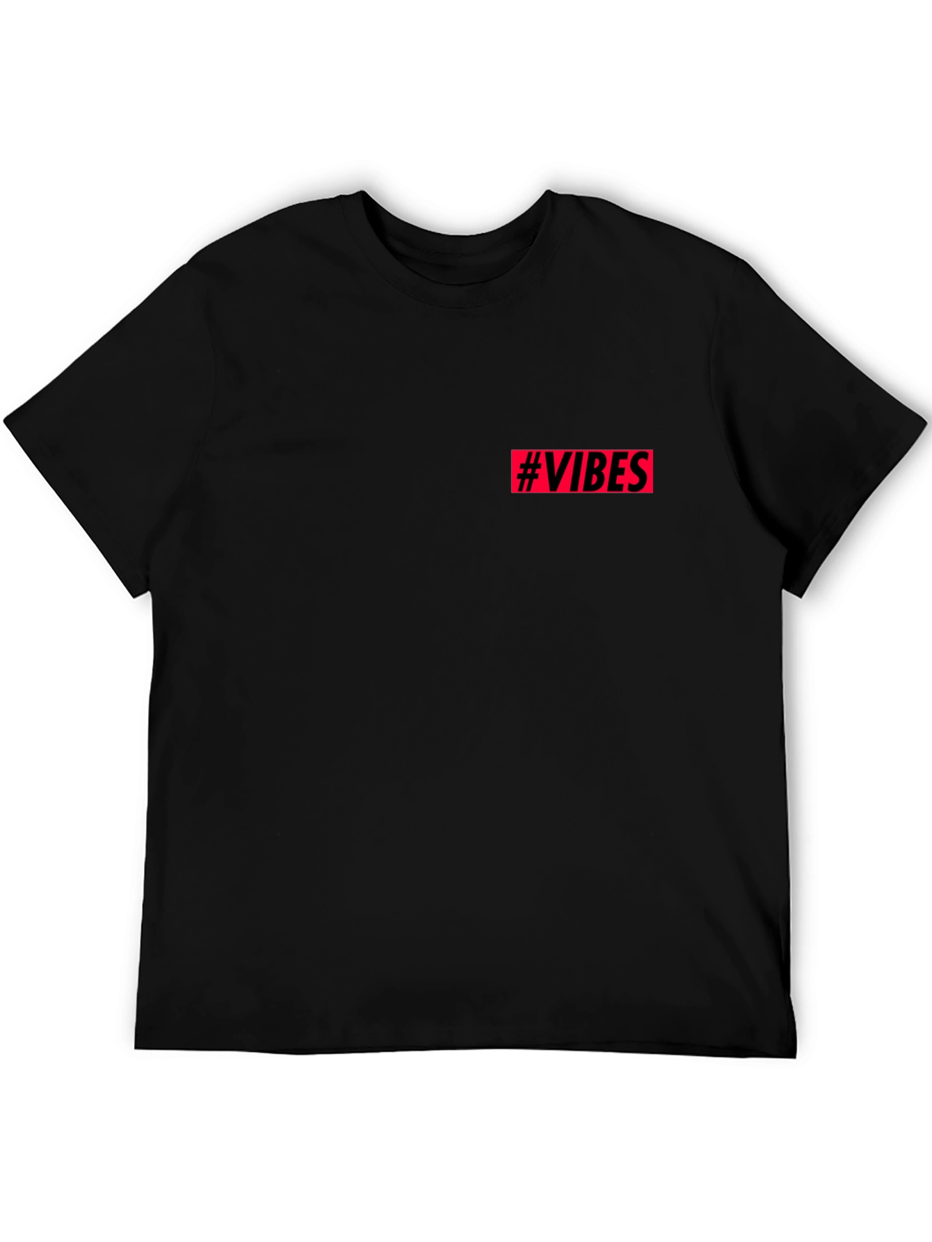 Vibes Graphic Tee - Trendy Casual Wear